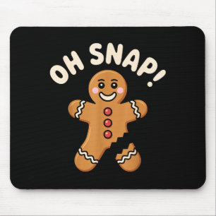 Broken Leg Art Men Women Kids Foot Ankle Knee Surg Mouse Pad