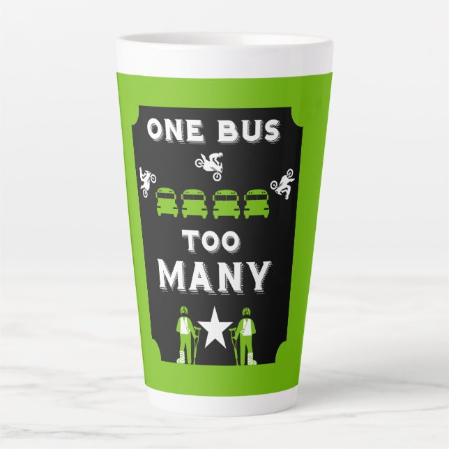 Broken Nones Get Well Latte Mug (Front)