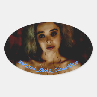 Broken Oval Sticker