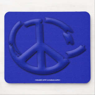 Broken Peace Mousepad
