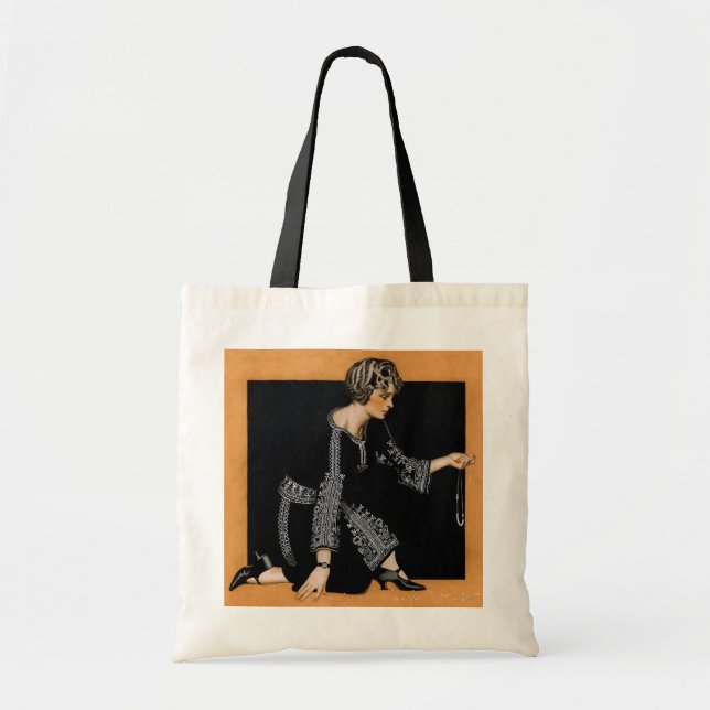 Broken Pearl Necklace Tote Bag (Front)
