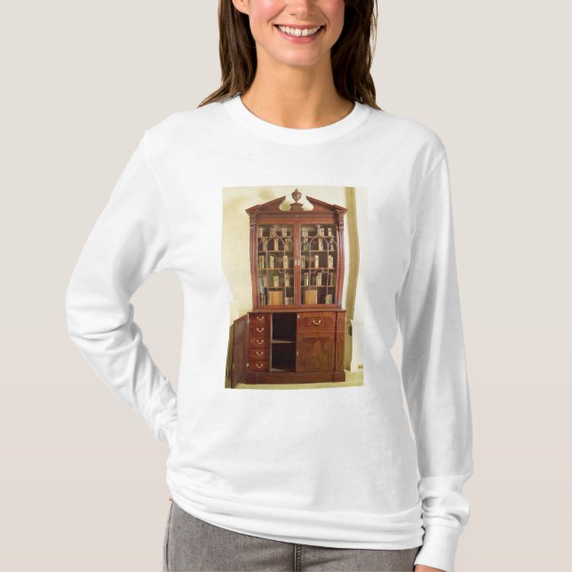 Broken pedimented bureau bookcase T-Shirt (Front)
