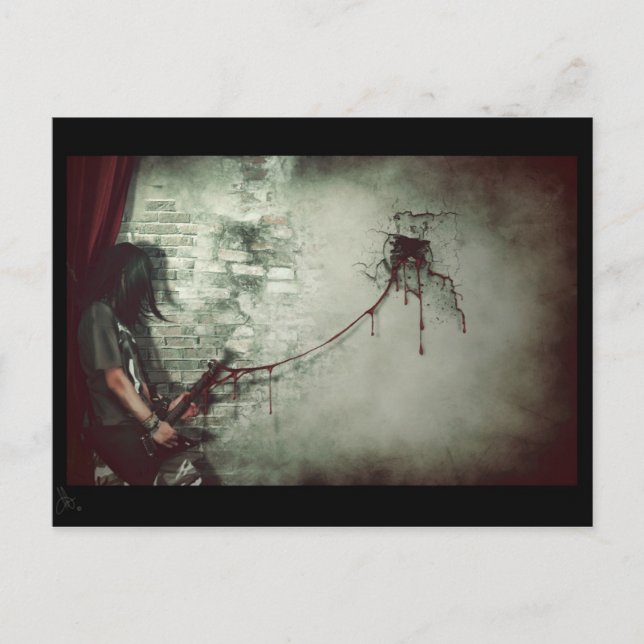 'Broken' Postcard (Front)