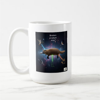 Broken Product Mix? Cosmic Platypus Dilemma Coffee Mug