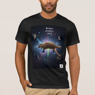 Broken Product Mix? Cosmic Platypus Dilemma T-Shirt