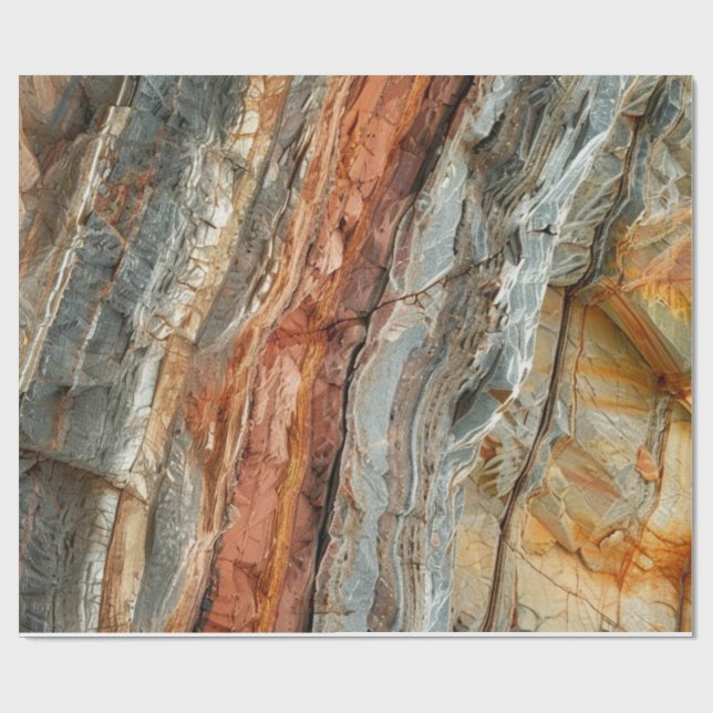 Broken Rock Wrapping Paper (Flat)