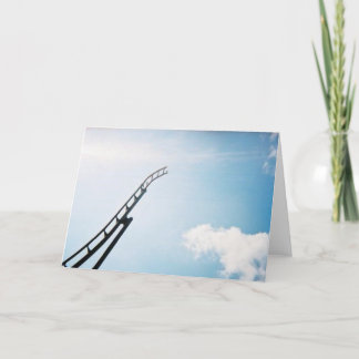 Broken Rollercoaster Card