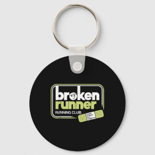 Broken Runner Running Club Turning Setbacks Into C Key Ring