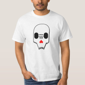 Broken Skateboard Skull T-Shirt