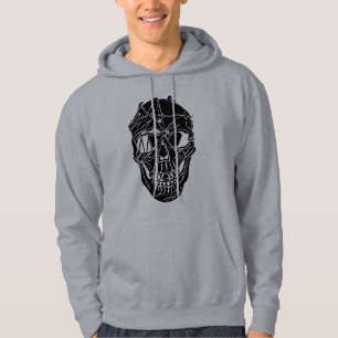Broken Skull Men's Hoodie