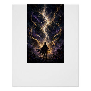 Broken Sky Lamplighter — Art Poster