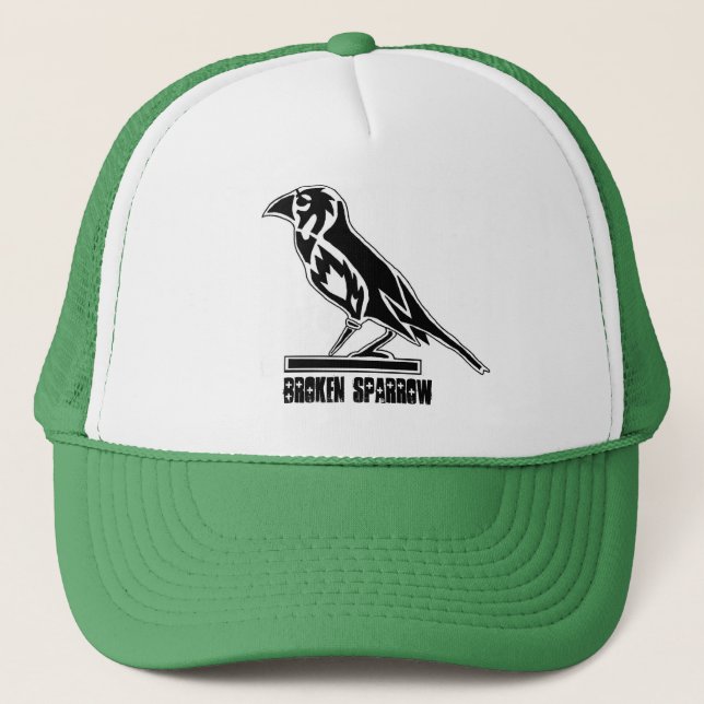 BROKEN SPARROW TRUCKER TRUCKER HAT (Front)
