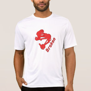 Broken Tech T-Red T-Shirt