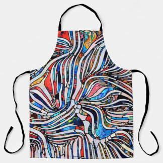 Broken Textures: Stained Glass Unity Apron