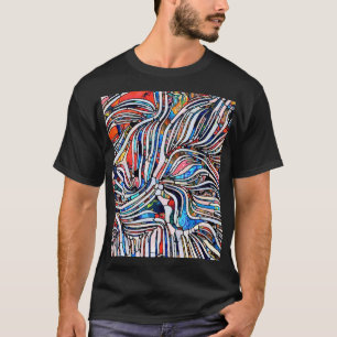 Broken Textures: Stained Glass Unity T-Shirt