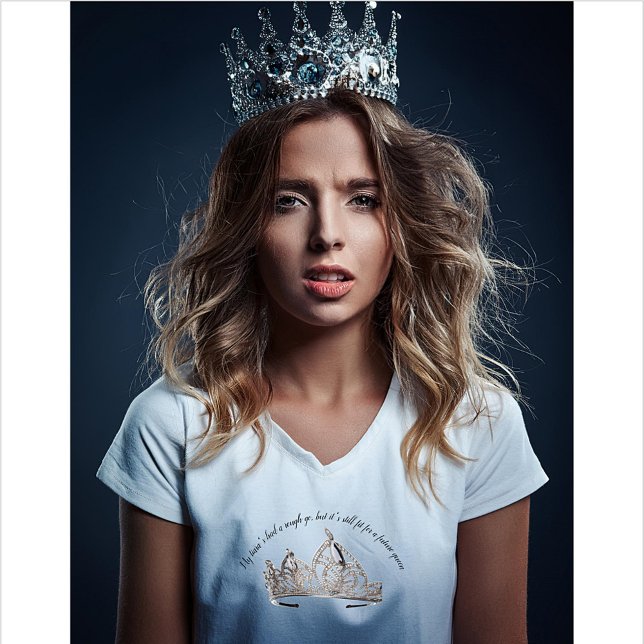 Broken tiara future queen T-Shirt (Creator Uploaded)