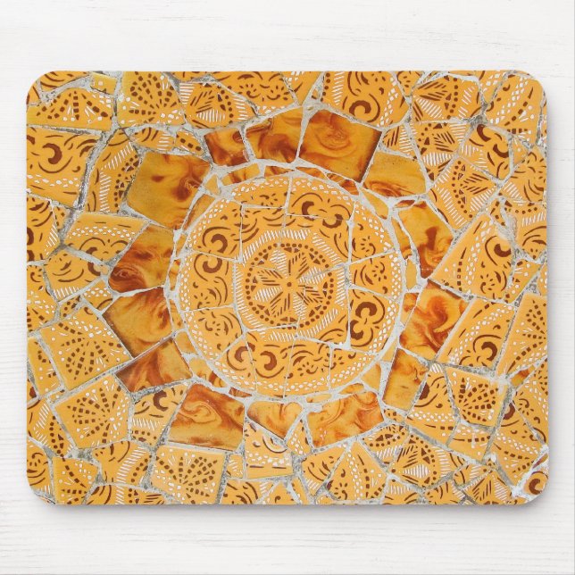 Broken Tile Mosaic Mouse Pad (Front)