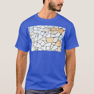Broken Tiles natural pottery amp stone chips textu T-Shirt