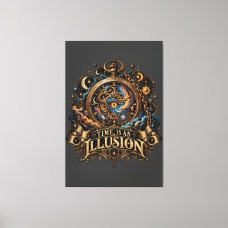 Broken Time Canvas Print