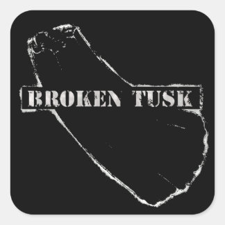 Broken Tusk Sticker