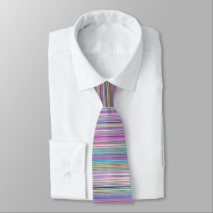 Broken TV Screen Test Pattern Tie