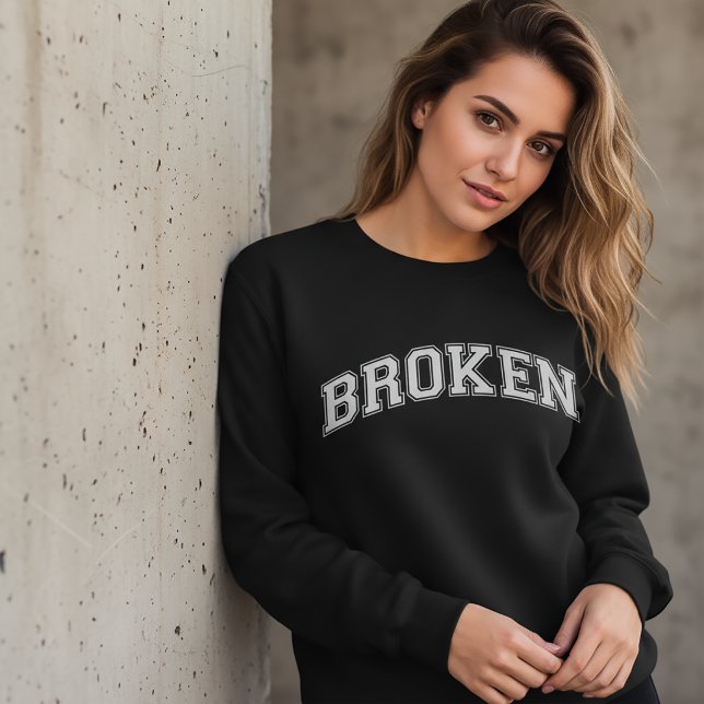 BROKEN University-Style Sweater America College (Creator Uploaded)