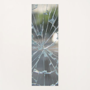 broken window yoga mat