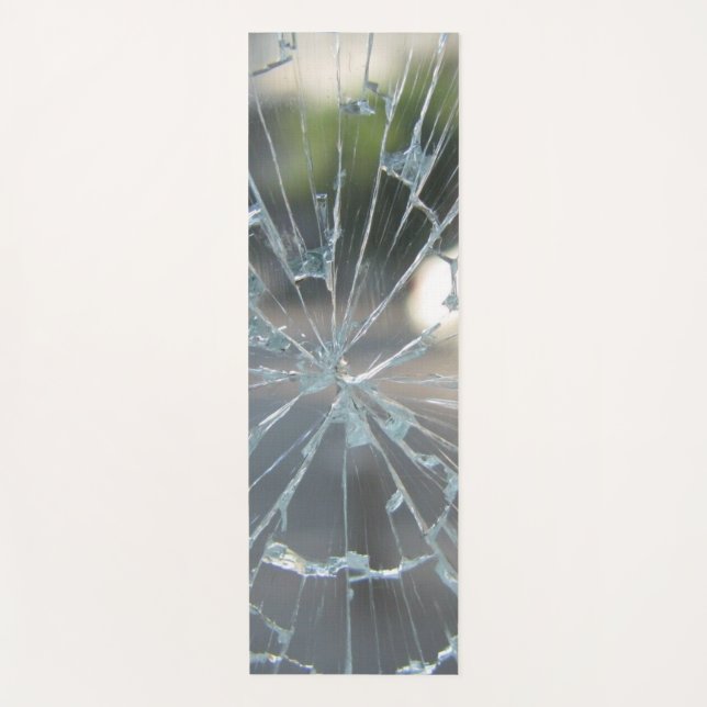broken window yoga mat (Front)