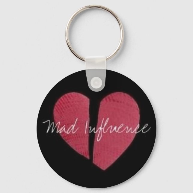 brokenhrtlogo key ring (Front)