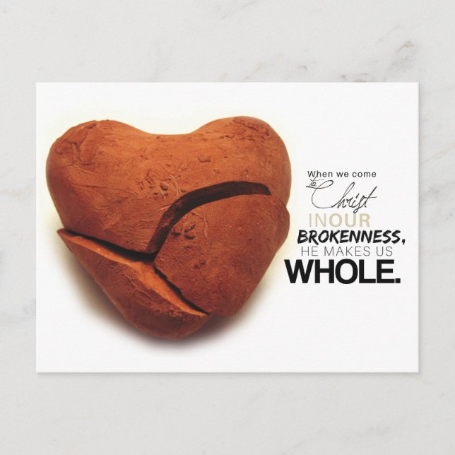 Brokenness Postcard (Front)
