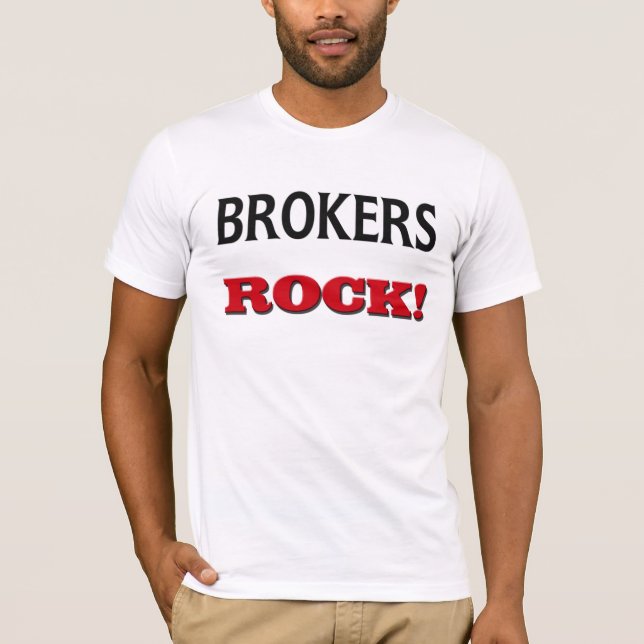 Brokers Rock T-Shirt (Front)