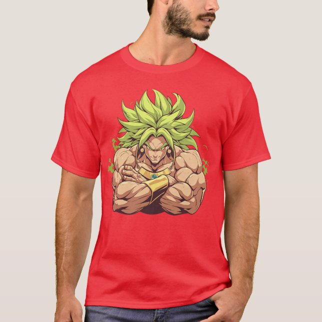 broly print T-Shirt (Front)