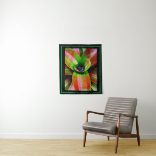 Bromeliad heart Tapestry