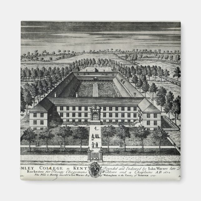 Bromley College in Kent Magnet (Front)