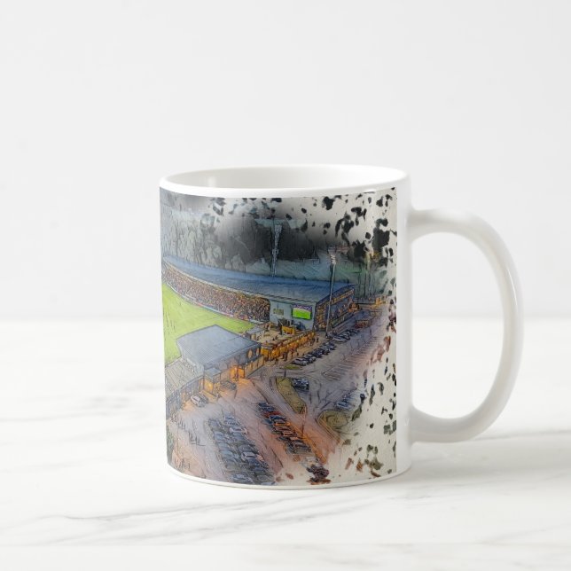 Bromley FC Hayes Lane Stadium Matchday Coffee Mug (Right)