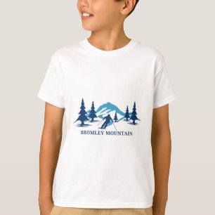 Bromley Mountain Vermont Skiing Ski Snowboarding I T-Shirt