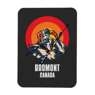 Bromont Ski Resort Quebec Canada Magnet