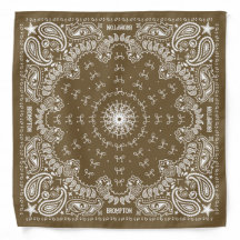 Brompton Cycling Bandana Raw Lacquer - 19,5" 50cm
