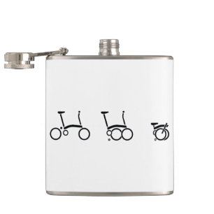 Brompton Folding Bike Bicycle Hip Flask