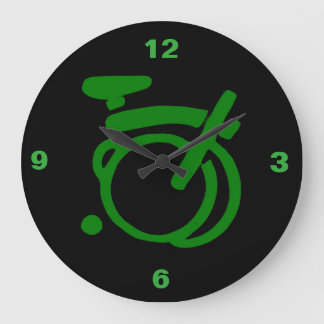 Brompton Racing green wall Clock