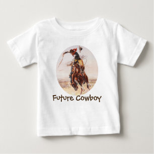 Bronc Rider "Future Cowboy" Baby T-Shirt