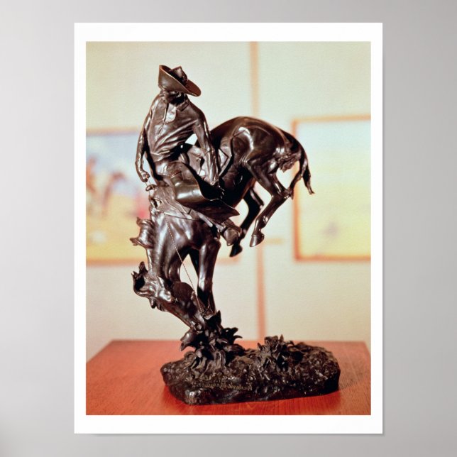 Bronco-Buster (bronze) Poster (Front)