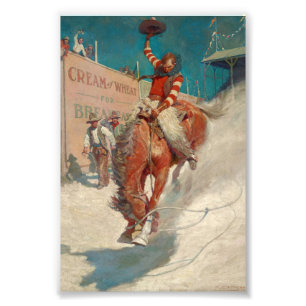 Bronco Buster by Newell Convers Wyeth Photo Print