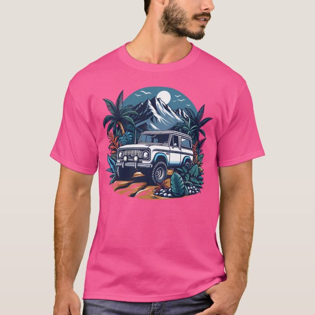 Bronco Off The Road T-Shirt (Front)