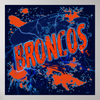 BRONCOS POSTER