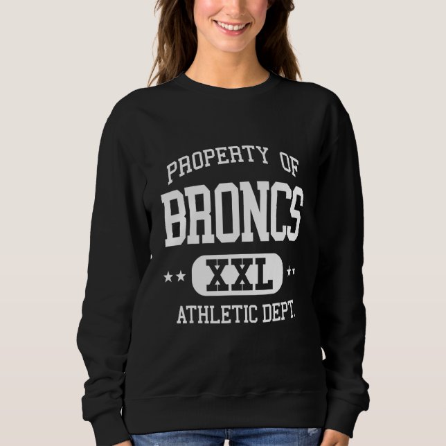 Broncs Retro Athletic Property Dept Sweatshirt (Front)