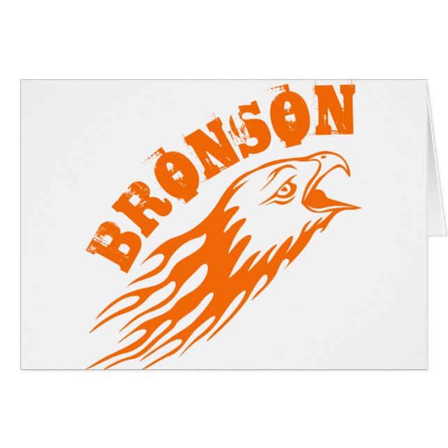 Bronson Eagles Design (Front Horizontal)