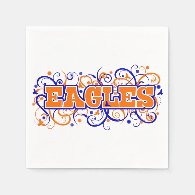 Bronson Eagles Napkins (Front)