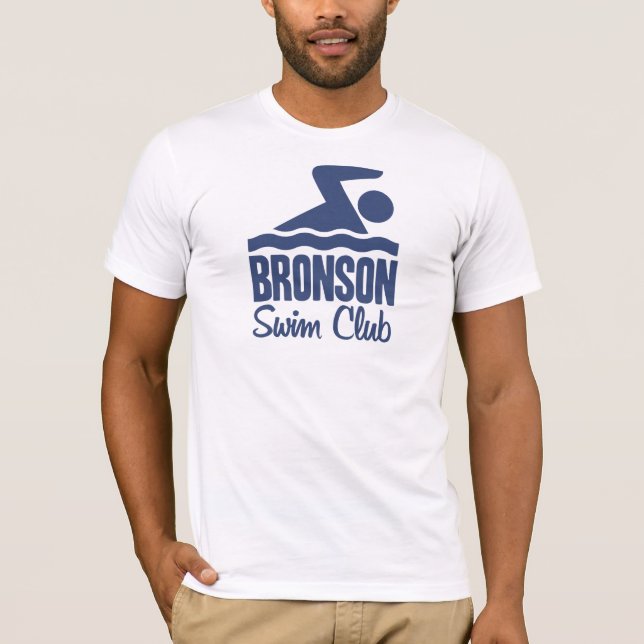 Bronson Swim Club Blue T-Shirt (Front)
