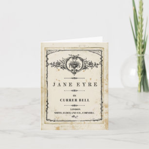 Bronte Jane Eyre Card